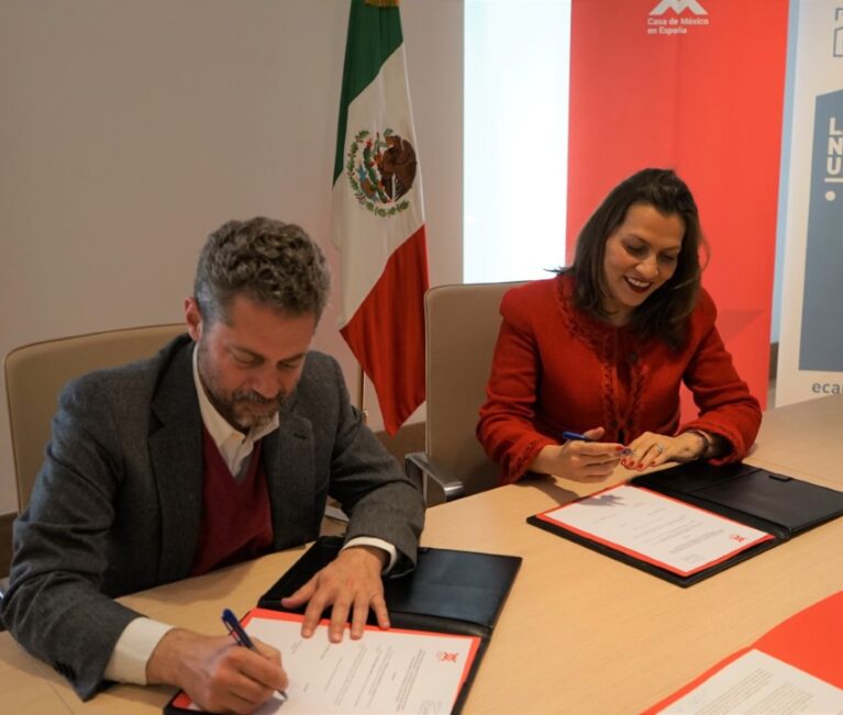 Casa de México en España y la ECAM sellan un acuerdo para visibilizar la cinematografía y cultura mexicana