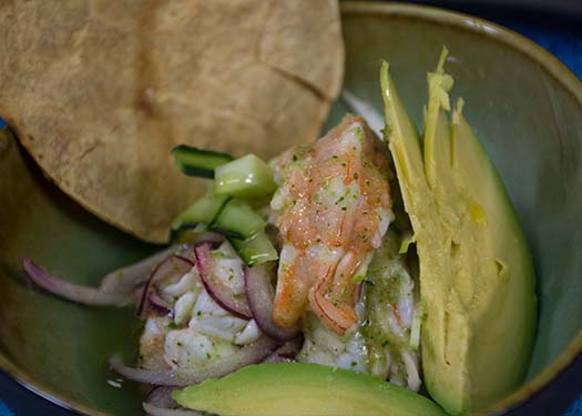 AGUACHILE VERDE DE LANGOSTINOS AGUACHILE VERDE DE LANGOSTINOS