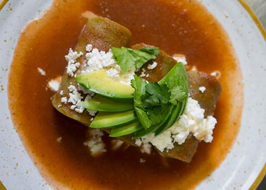 ENCHILADAS DE NOPALES ENCHILADAS DE NOPALES