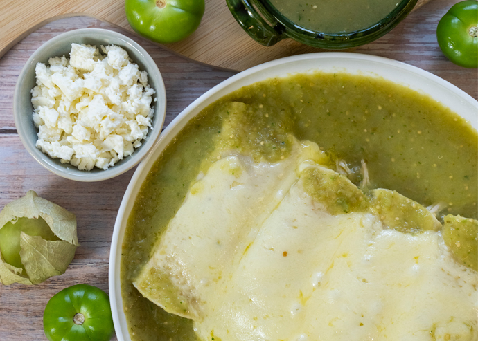 ENCHILADAS SUIZAS