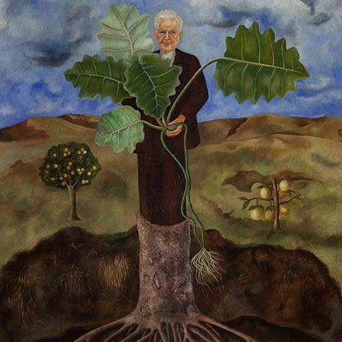 Retrato de Luther Burbank