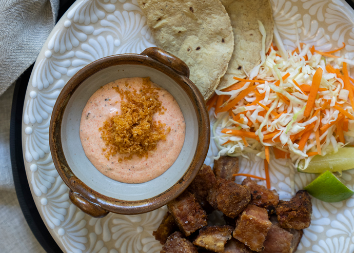 Carnitas de atún