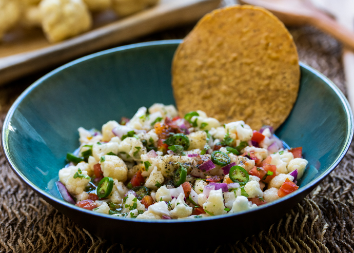 Ceviche de Coliflor