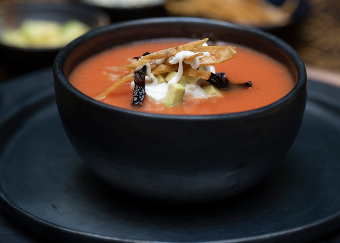 Sopa de azteca Sopa de azteca