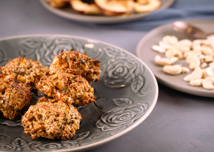 Galletas de avena con cacahuete