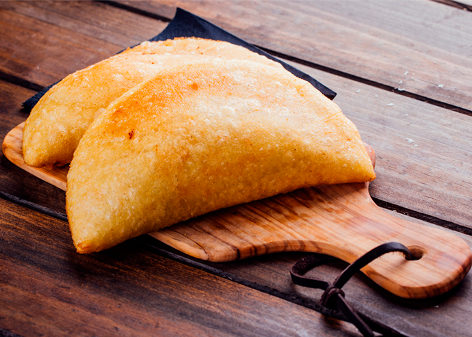 Empanadas de flor de calabaza