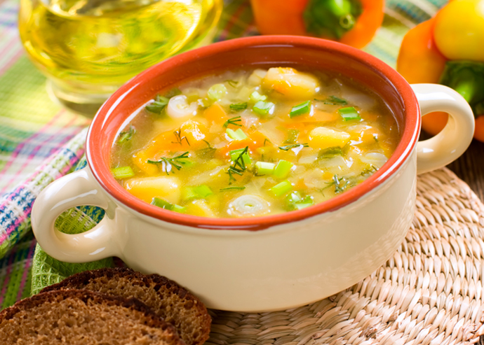 Sopa de milpa alta