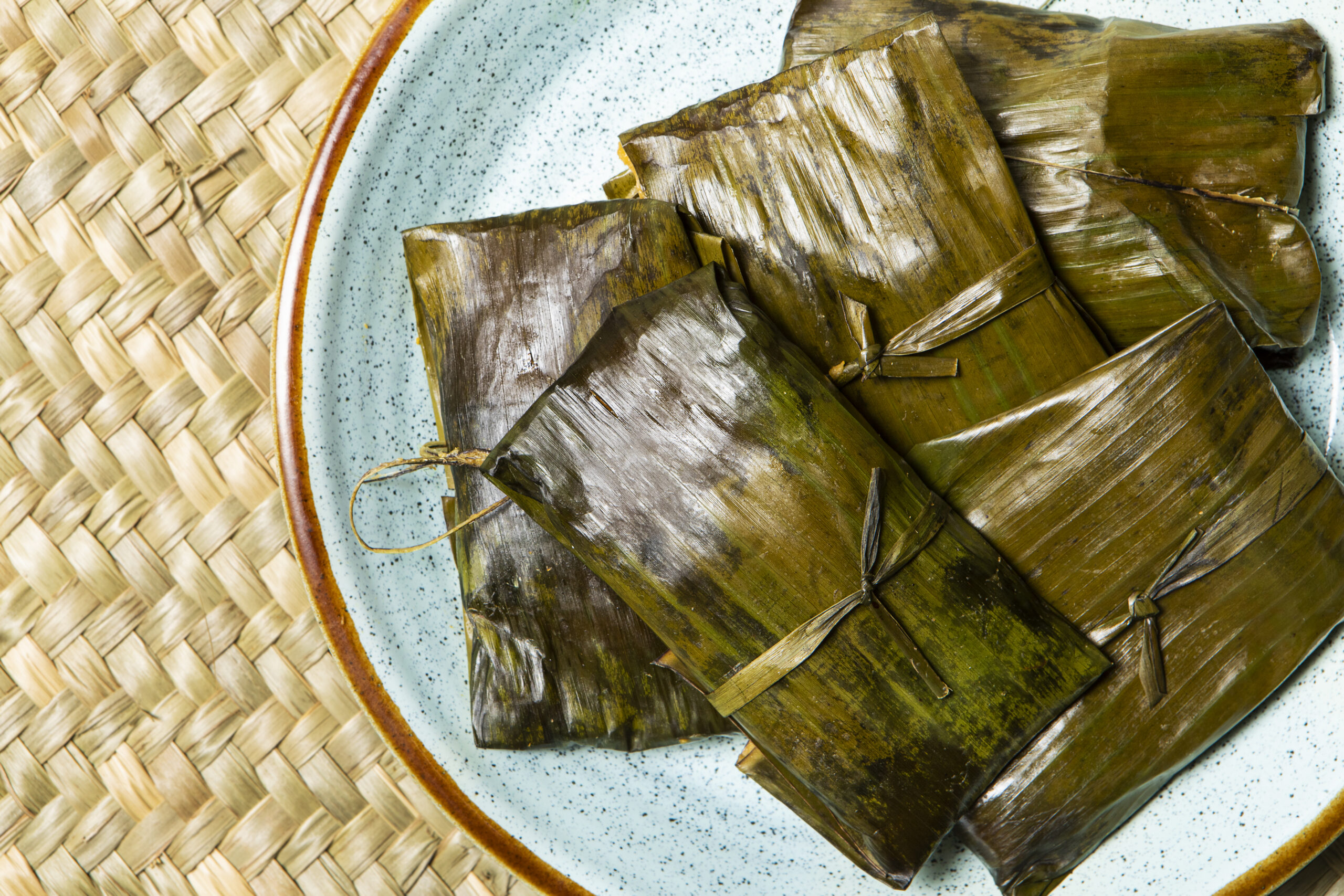 Tamales en hoja de plátano - Casa de Mexico