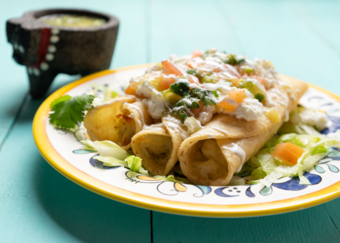 Flautas de papa