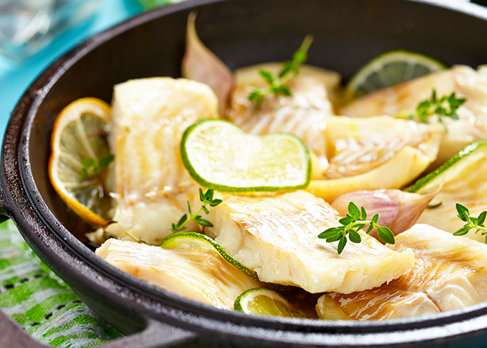 Pescado al limón