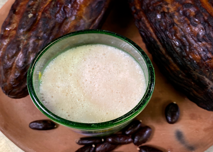 Agua fresca de cacao