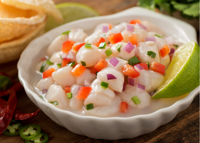 Ceviche estilo Acapulco 