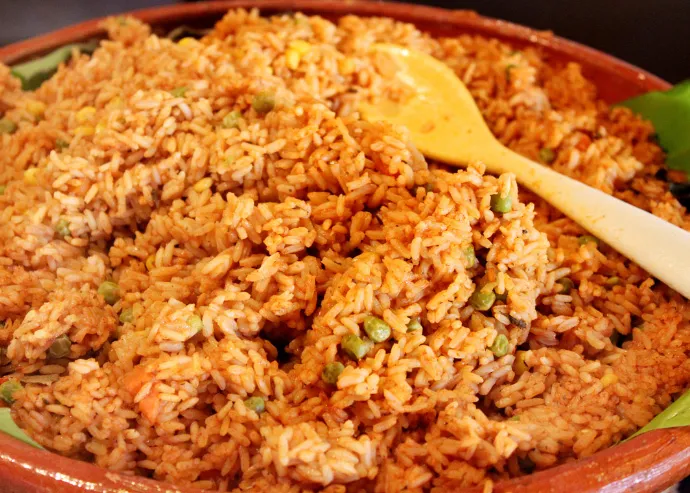 Arroz rojo ranchero Arroz rojo ranchero