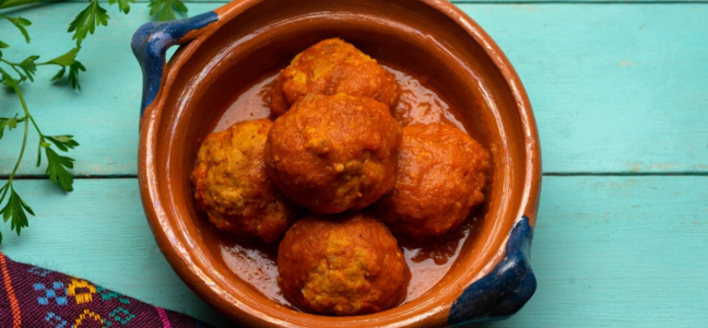 Albóndigas con chipotle