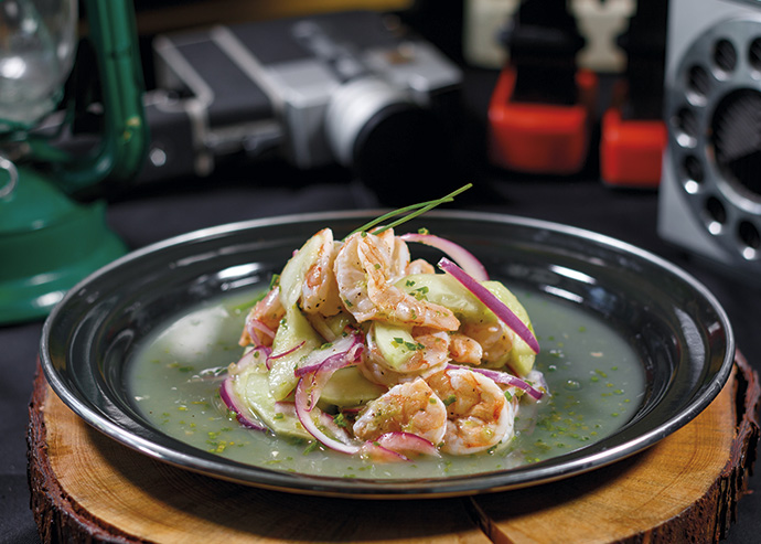 Aguachile de camarón