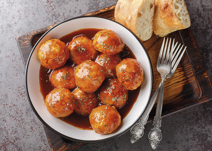 Albóndigas en salsa de chipotle Albóndigas en salsa de chipotle