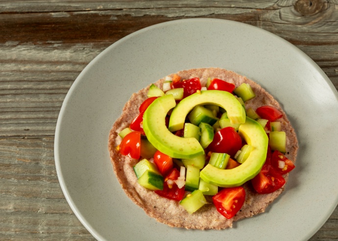 Ensalada fría de aguacate