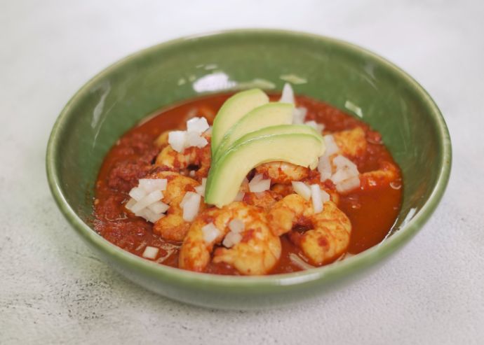 Camarones a la diabla