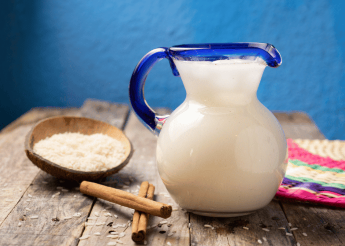 Agua de horchata de avena