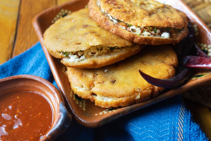 Gorditas de Chicharrón Prensado