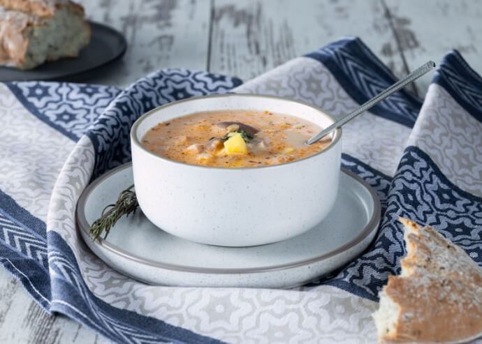 Caldo de quesos