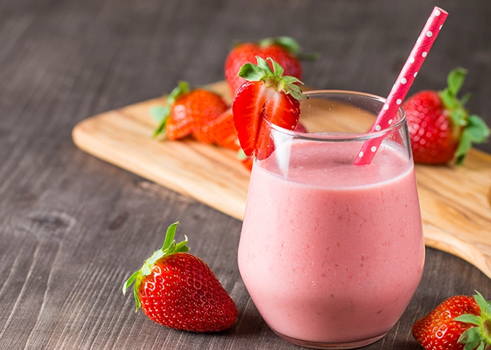 Horchata de fresa