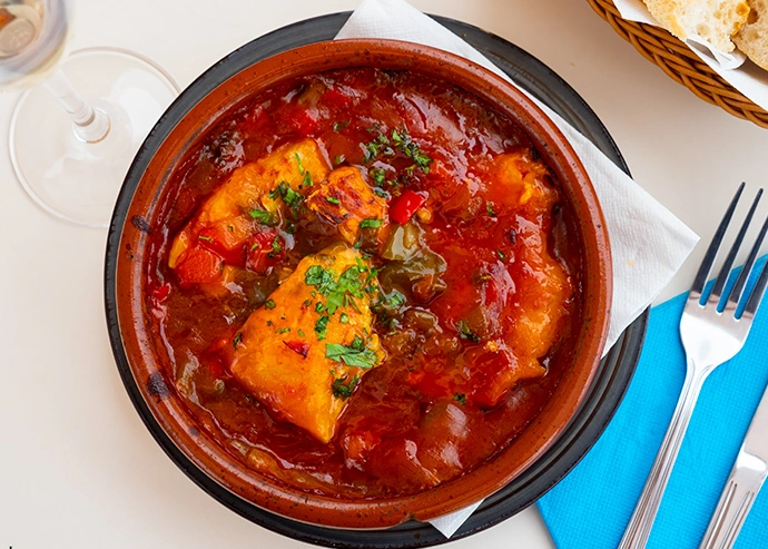 Corvina a la mexicana