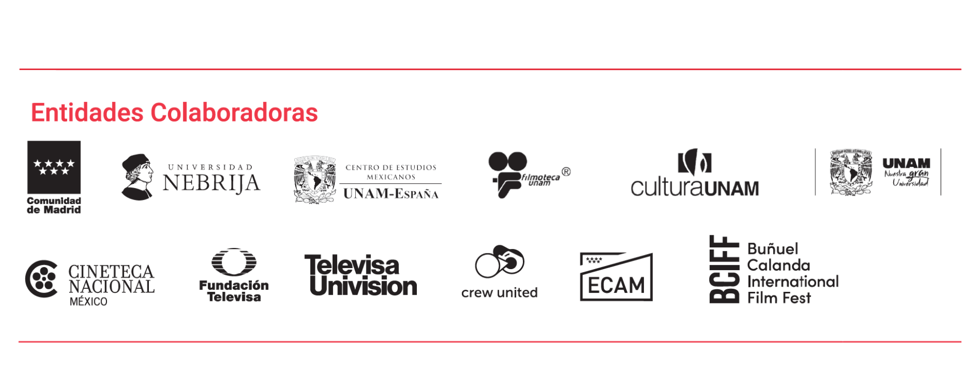 Logos de las sedes