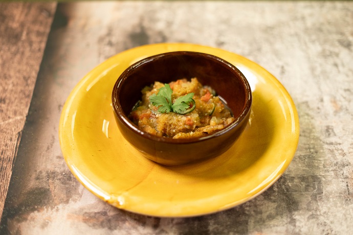Chicharrón en salsa verde