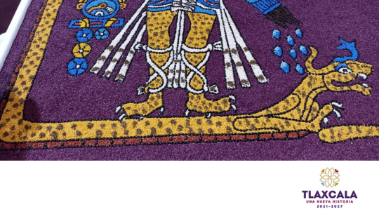 Programa de actividades Tlaxcala | Taller experiencial de arte efímero: Creando tu minialfombra