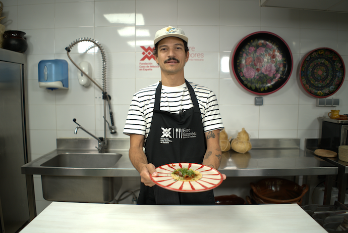 Tacos de setas al pastor