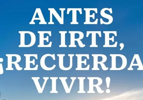 Presentación de libro | Antes de irte, ¡recuerda vivir!, de Hugo Cuesta