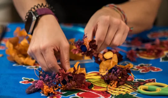 Altar de muertos 2026 | Taller Tocados de flores
